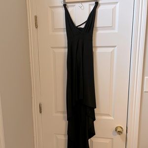 Black High Low Dress